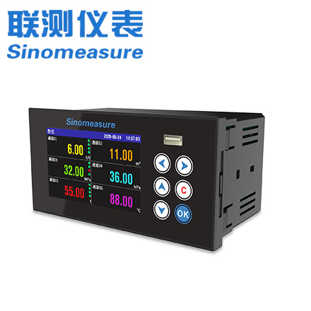 聯(lián)測(cè)_SIN-R200T_1~6路可選_無(wú)紙記錄儀_溫度_壓力_多種參數(shù)